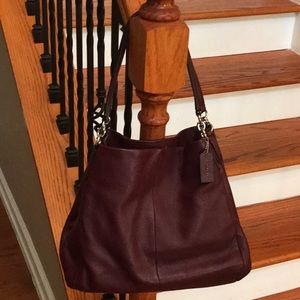 🤩 Coach Phoebe Madison leather shoulder bag🤩